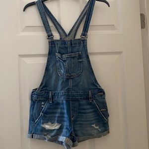 Hollister Short Overalls
